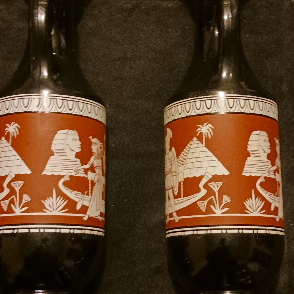 2 Vintage Jim Beam Decanter